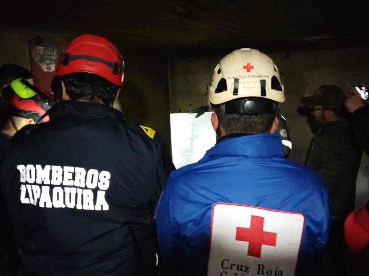 Mineros atrapados en mina de Zipaquirá