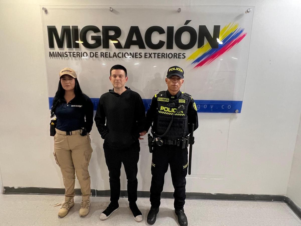 Alejandro Lyons llegó deportado a Colombia y fue capturado 