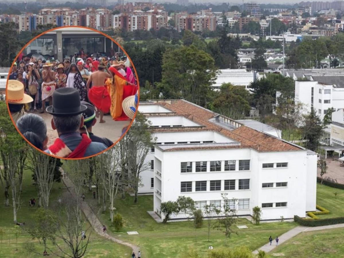 Estudiante cuenta un día de clases con la Minga en la Nacional