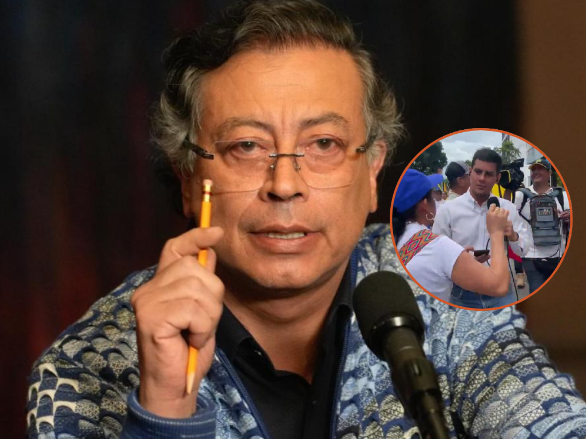 Presidente defiende periodista de RTVC Noticias Marcha del Silencio