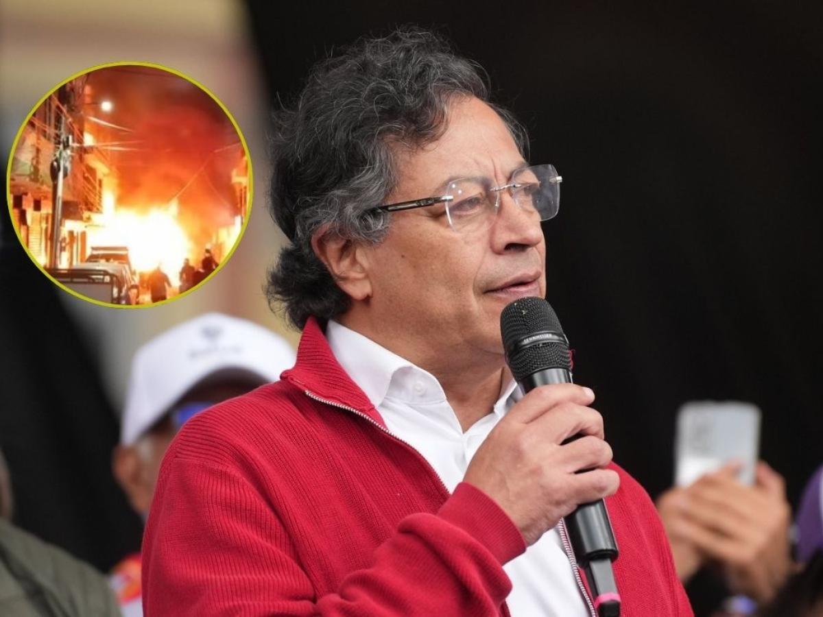 Presidente Petro rechazó atentado en La Plata