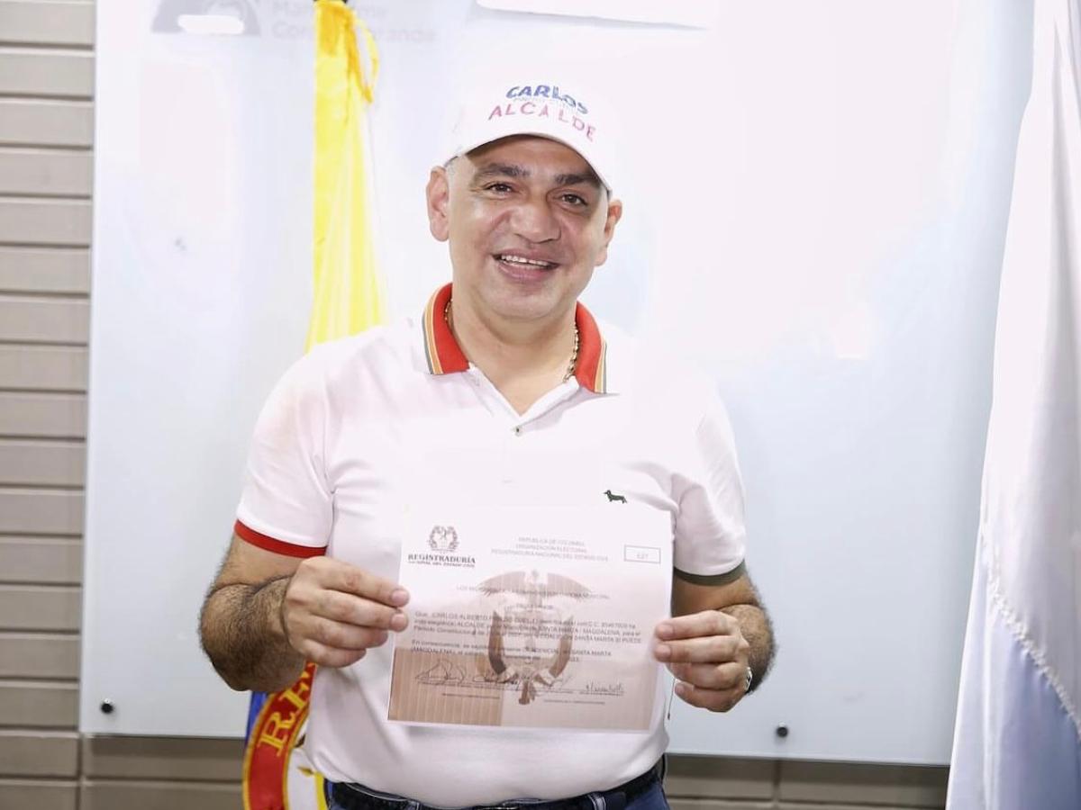 Carlos Pinedo, nuevo alcalde de Santa Marta