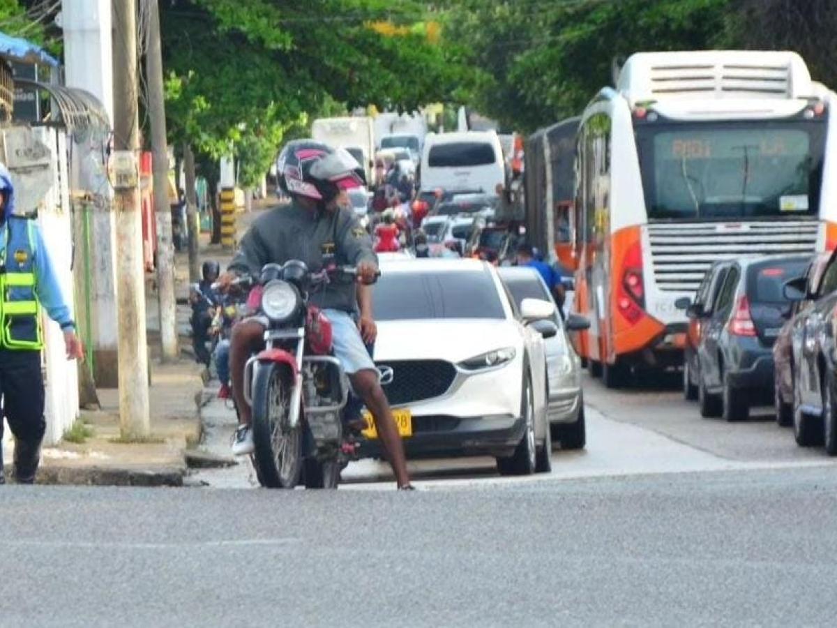 Pico y placa Cartagena del 28 de agosto al 1 de septiembre