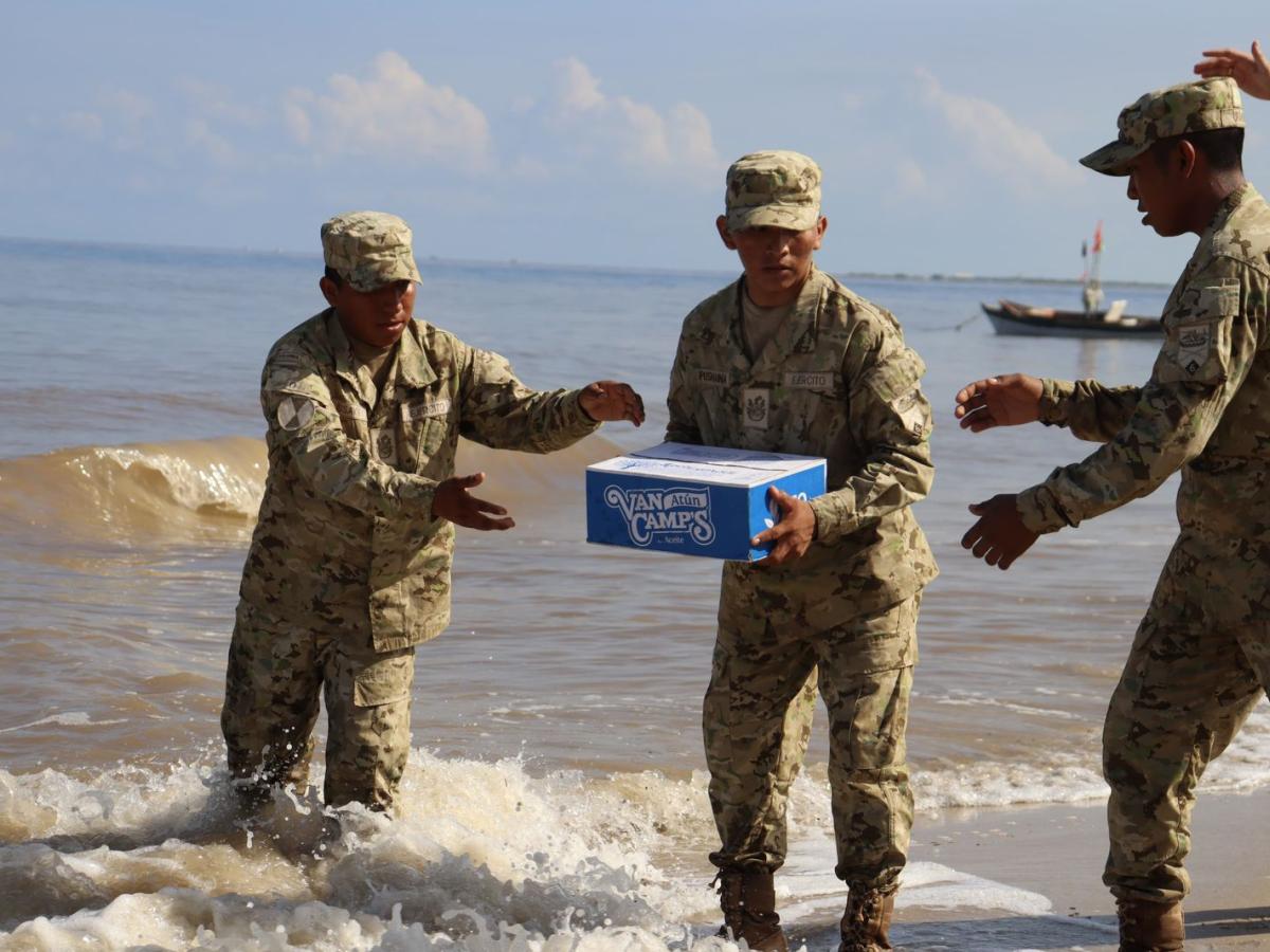 Ayudas humanitarias a las comunidades en la Alta Guajira