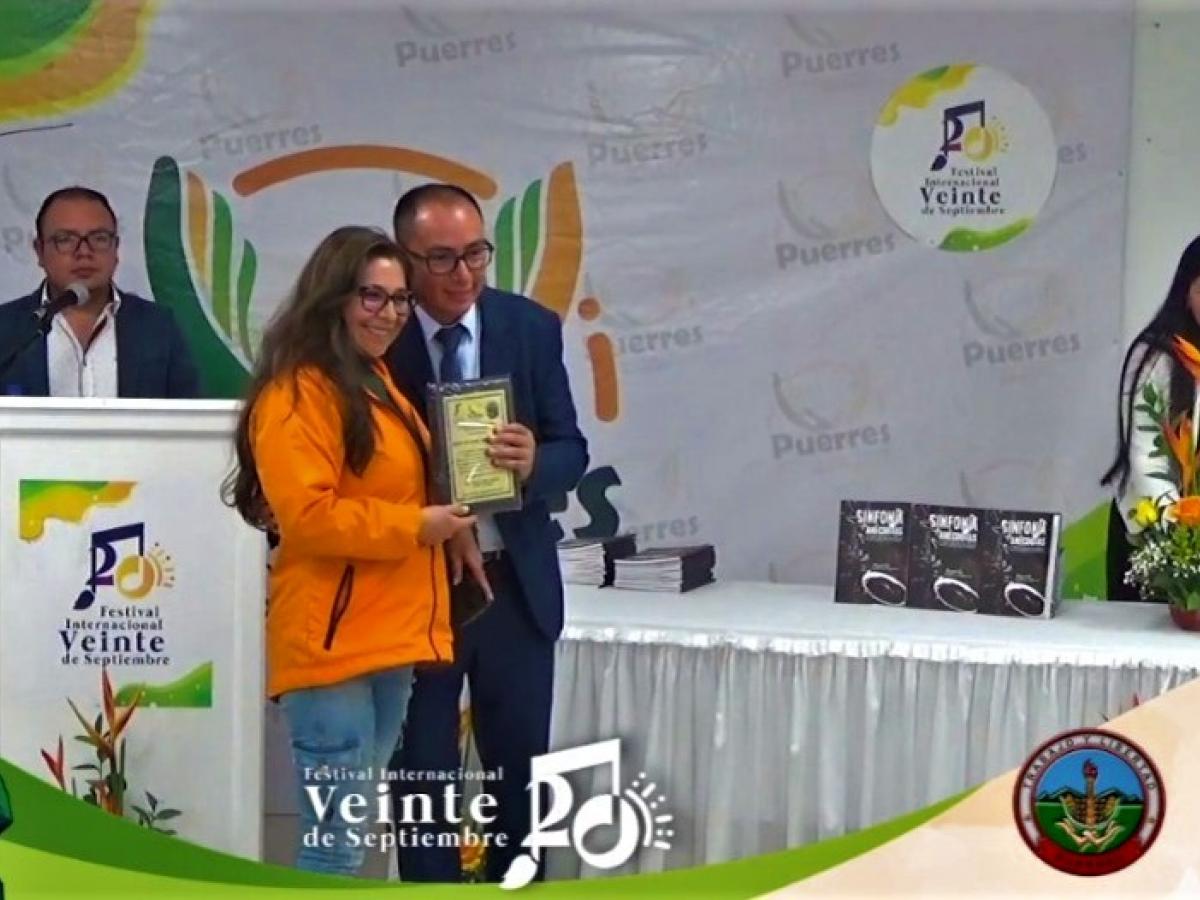 Reconocimiento a Radio Nacional por su aporte a la cultura en Puerres, Nariño