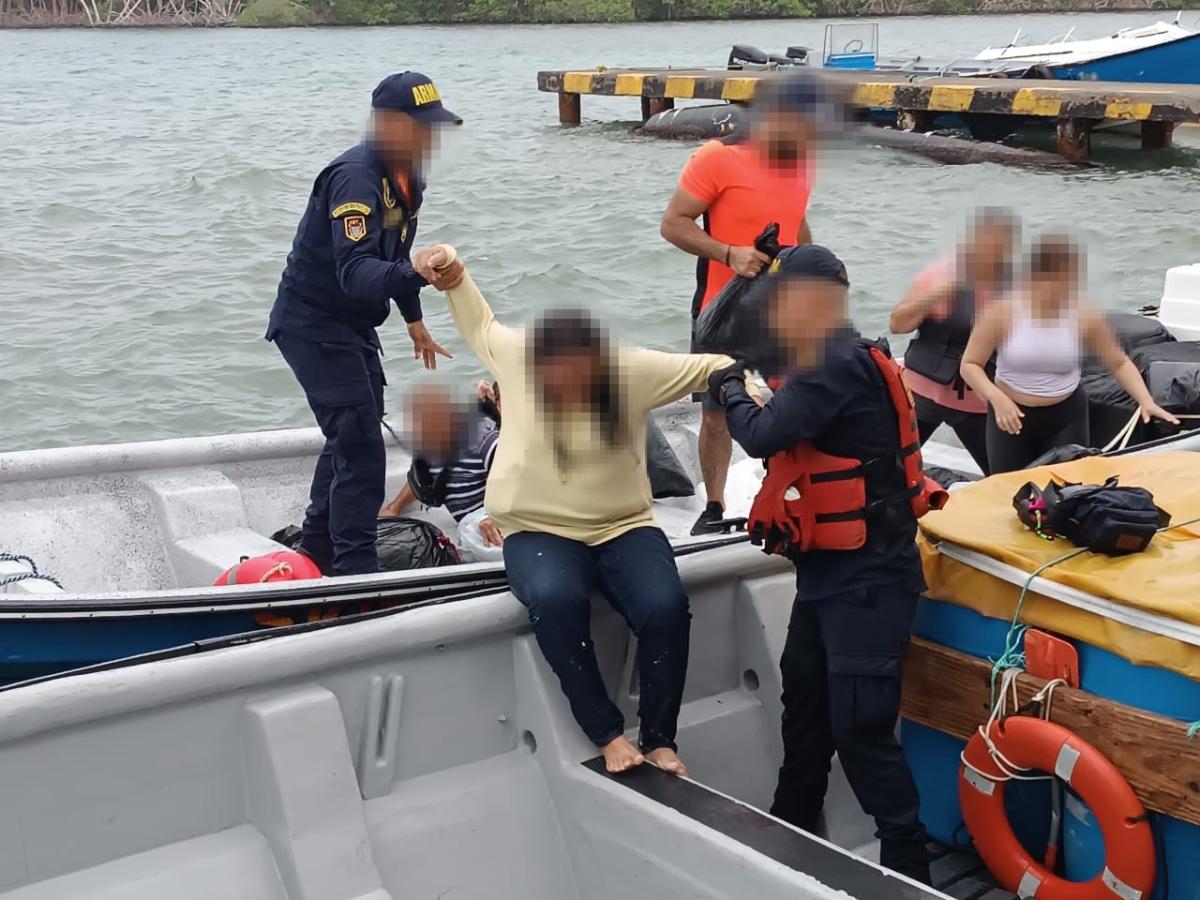 Fueron rescatados 31 migrantes abandonados en San Andrés Islas