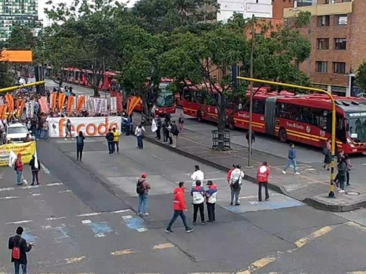 Paro nacional de maestros en Colombia: puntos de encuentro 15 de abril