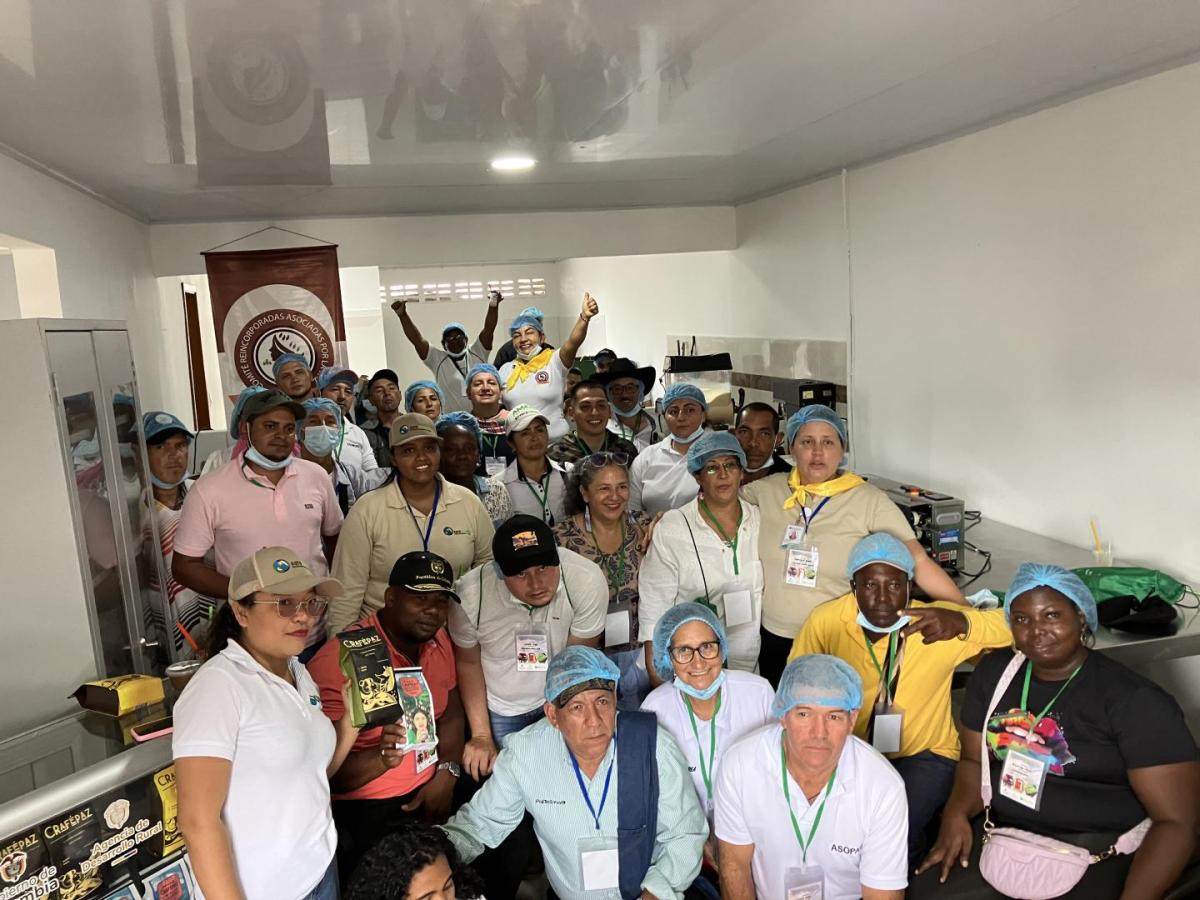 Mujeres firmantes de paz en Caquetá: inspiración transformación café 