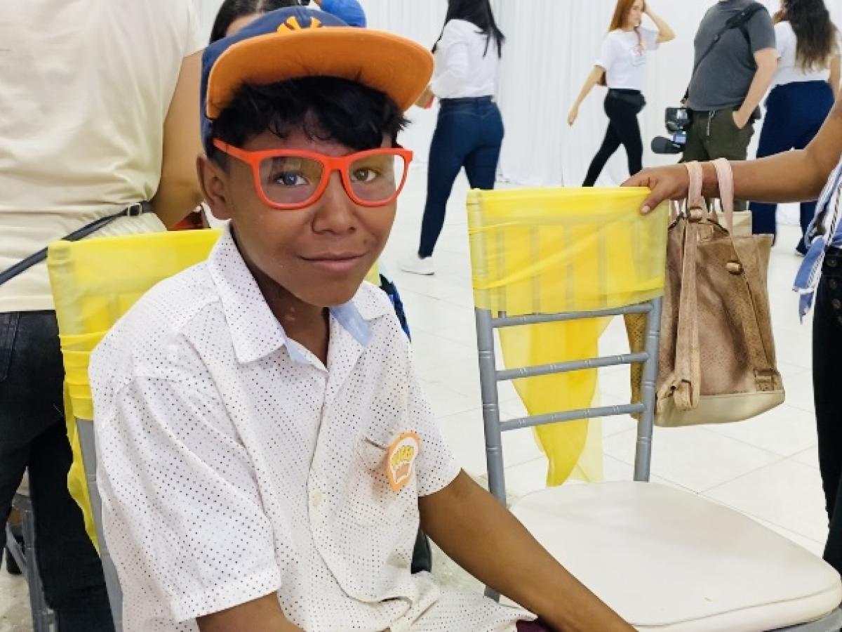 Gafas plástico reciclado para niños alta Guajira