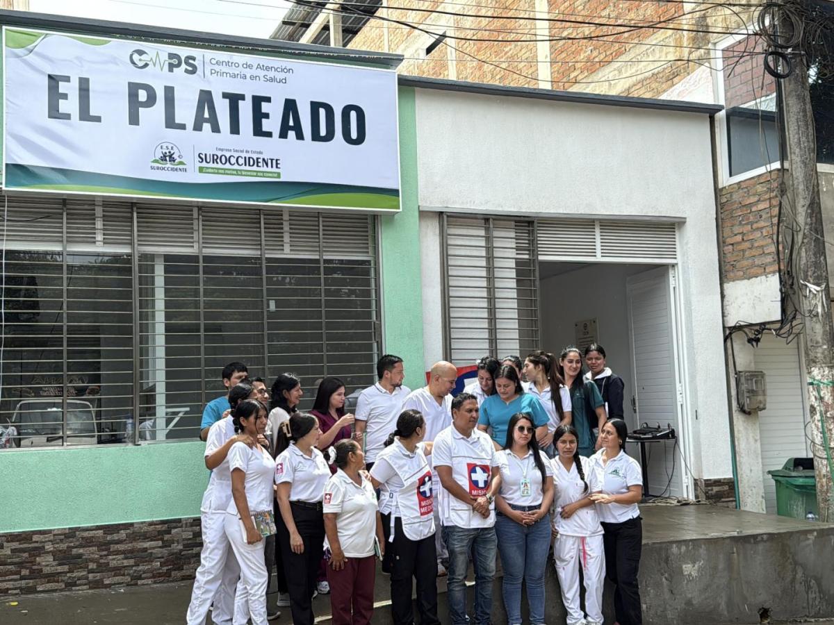 Entregan puesto de salud en El Plateado