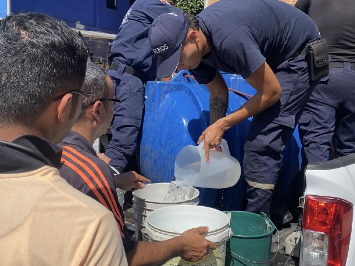 En Piedecuesta, Santander, 180 mil habitantes están sin agua