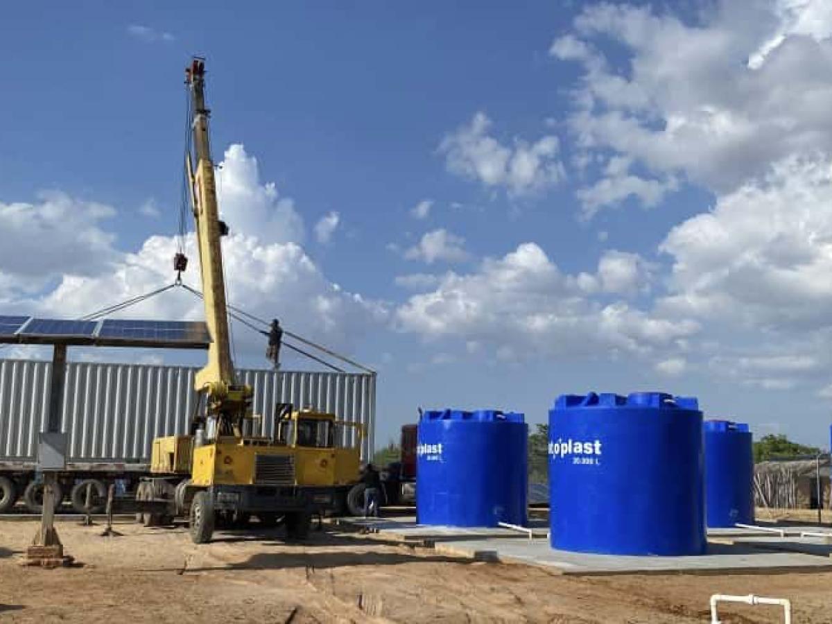 Planta potabilizadora de agua beneficia a comunidades indígenas en Alta Guajira
