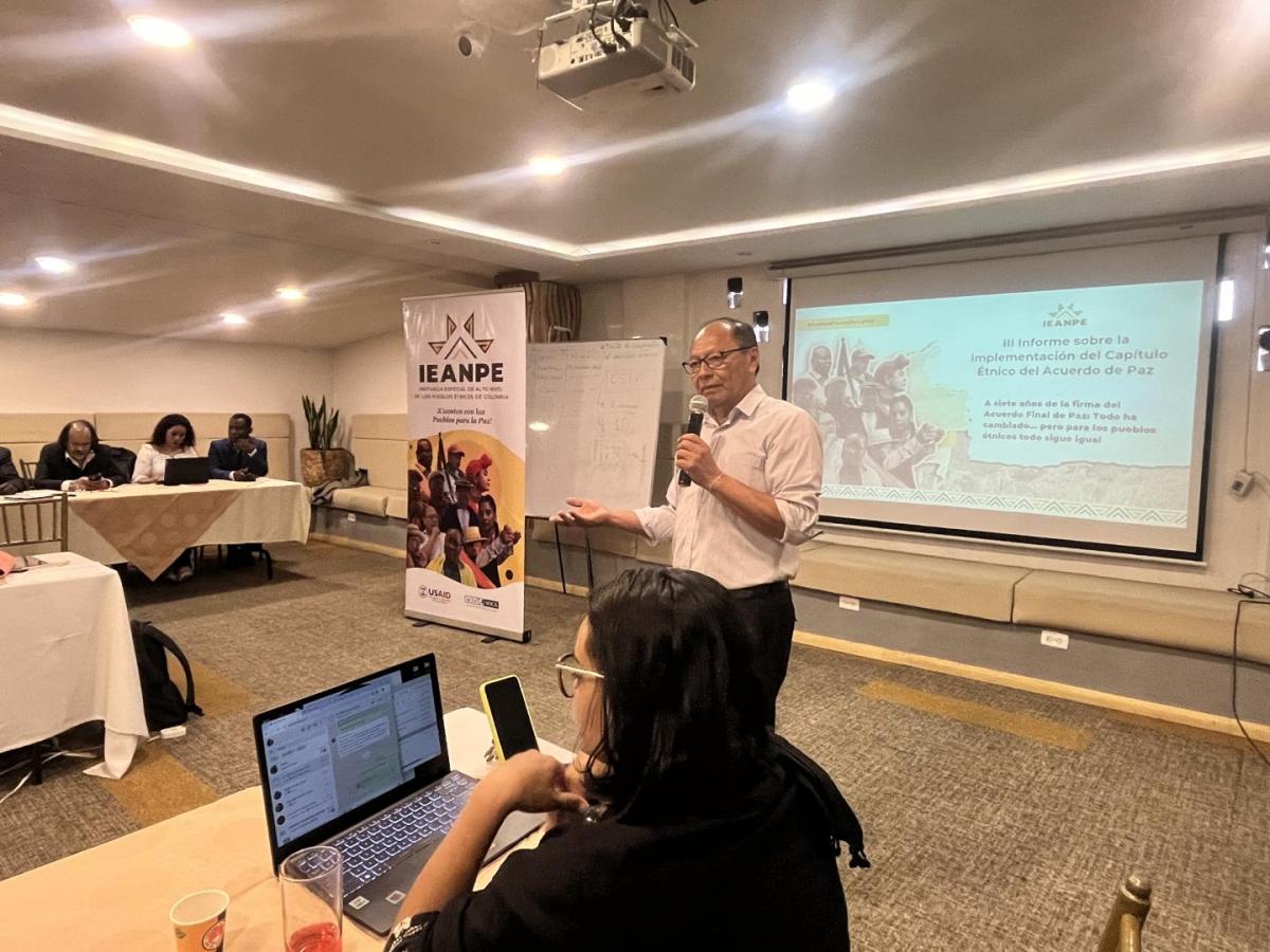 Petición para mejorar implementación de acuerdo: capítulo étnico