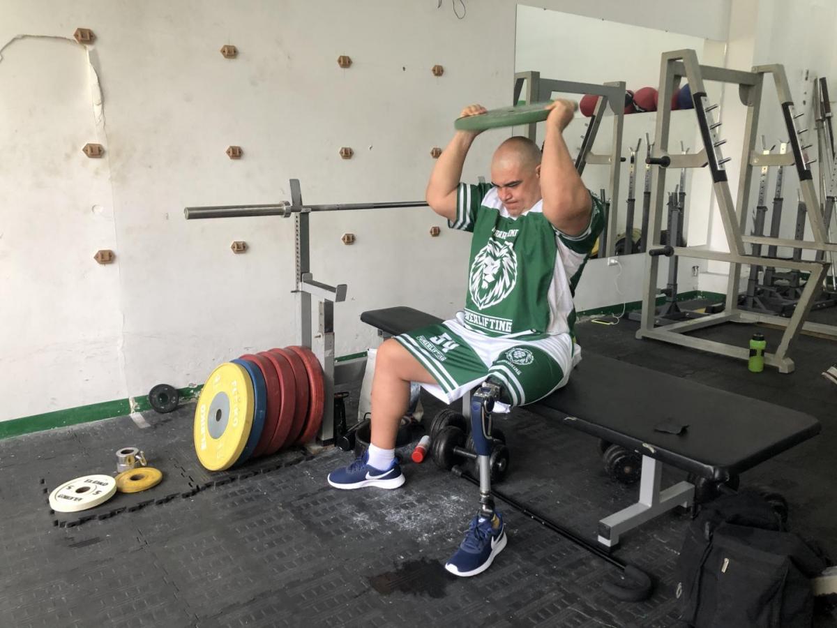 Jhon Fredy Castañeda, el primer deportista caldense en los Paralímpicos