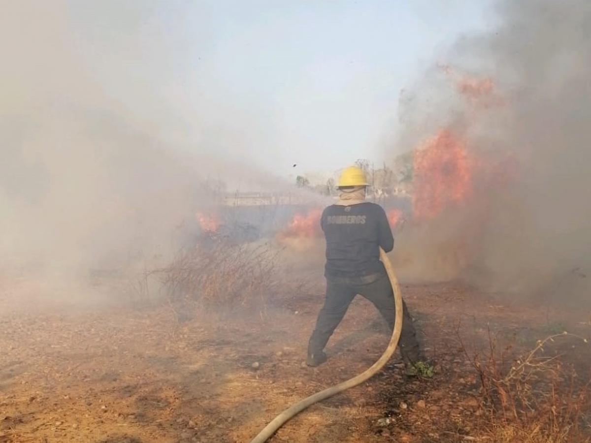 Incendio Casanare: 250 hectáreas fueron consumidas en Paz de Ariporo