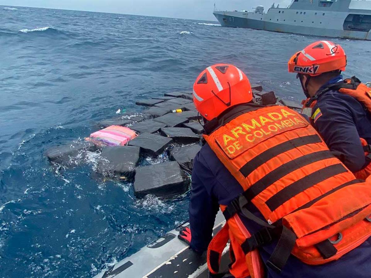  7.200 toneladas drogas  incautadas entre 2025-2025