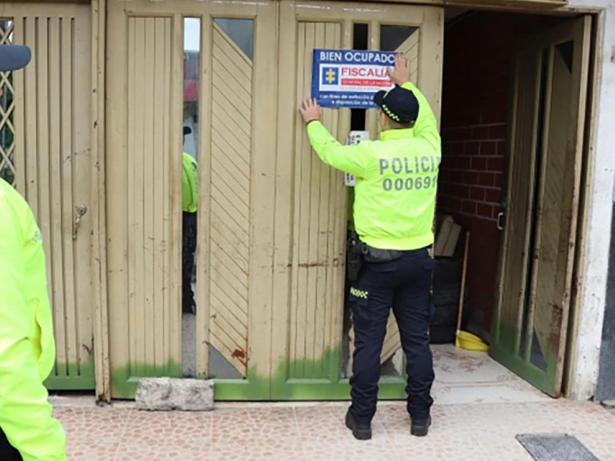 Incautación de bienes a estructuras criminales 