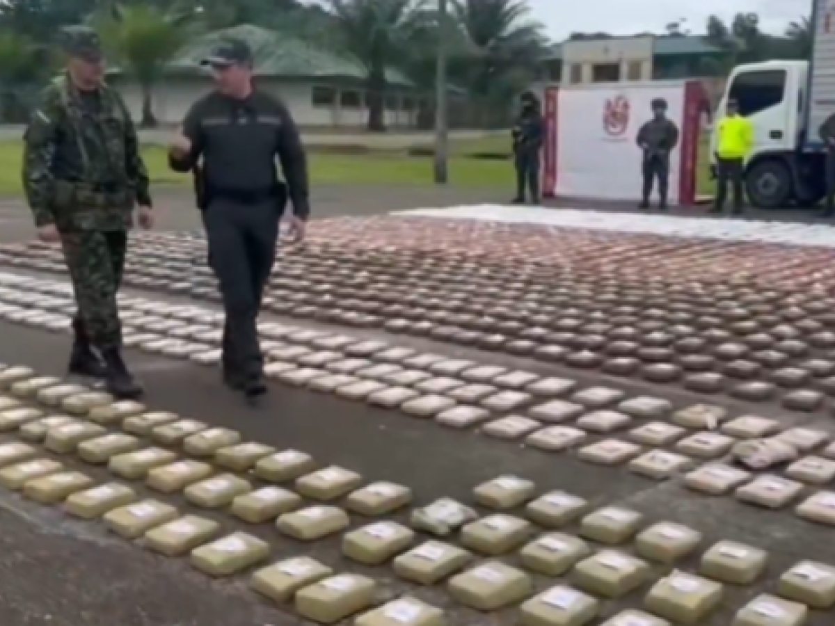 Incautación de marihuana en Putumayo