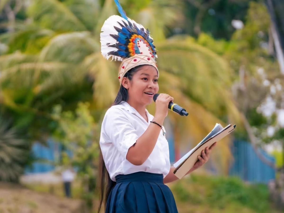 Jhojanys León la joven Tikuna que llevó el Amazonas hasta la NASA