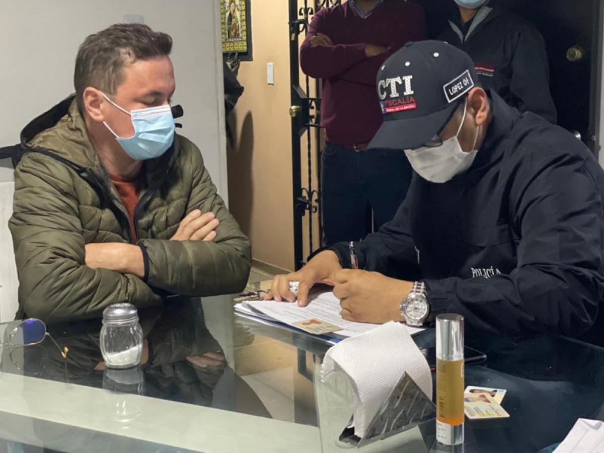 Jhonier Leal es capturado por la Fiscalía