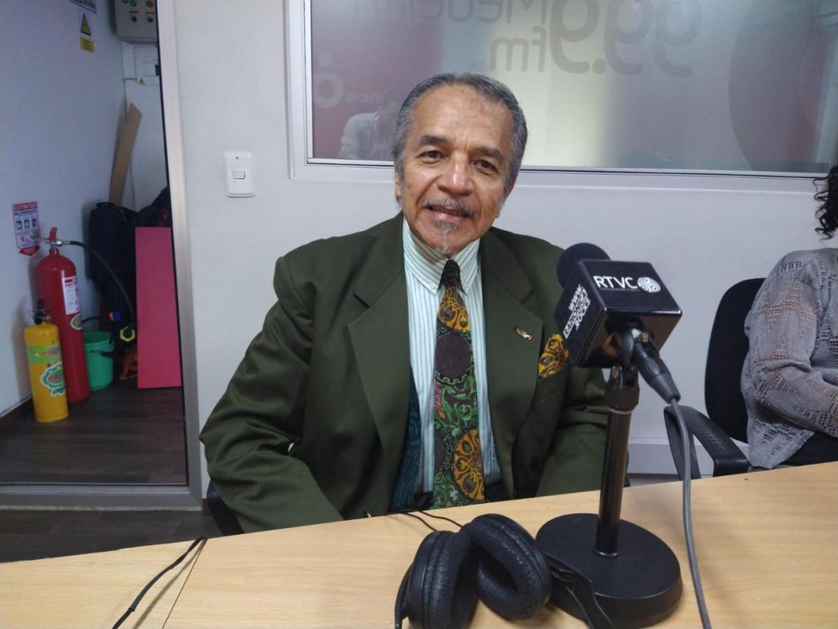 George “Saxon” Gaviria en Radio Nacional de Colombia