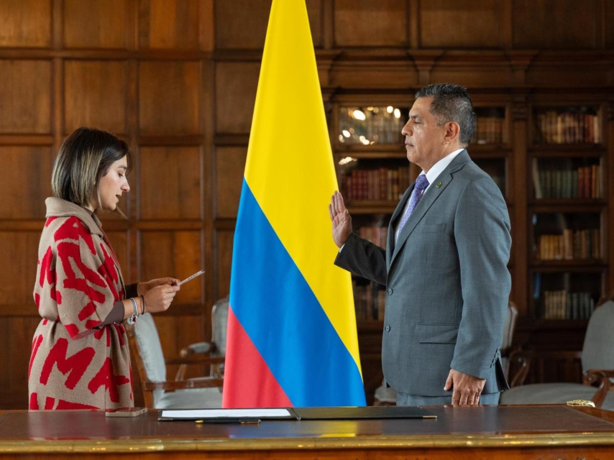 Jorge Iván Ospina es embajador de Colombia en Palestina