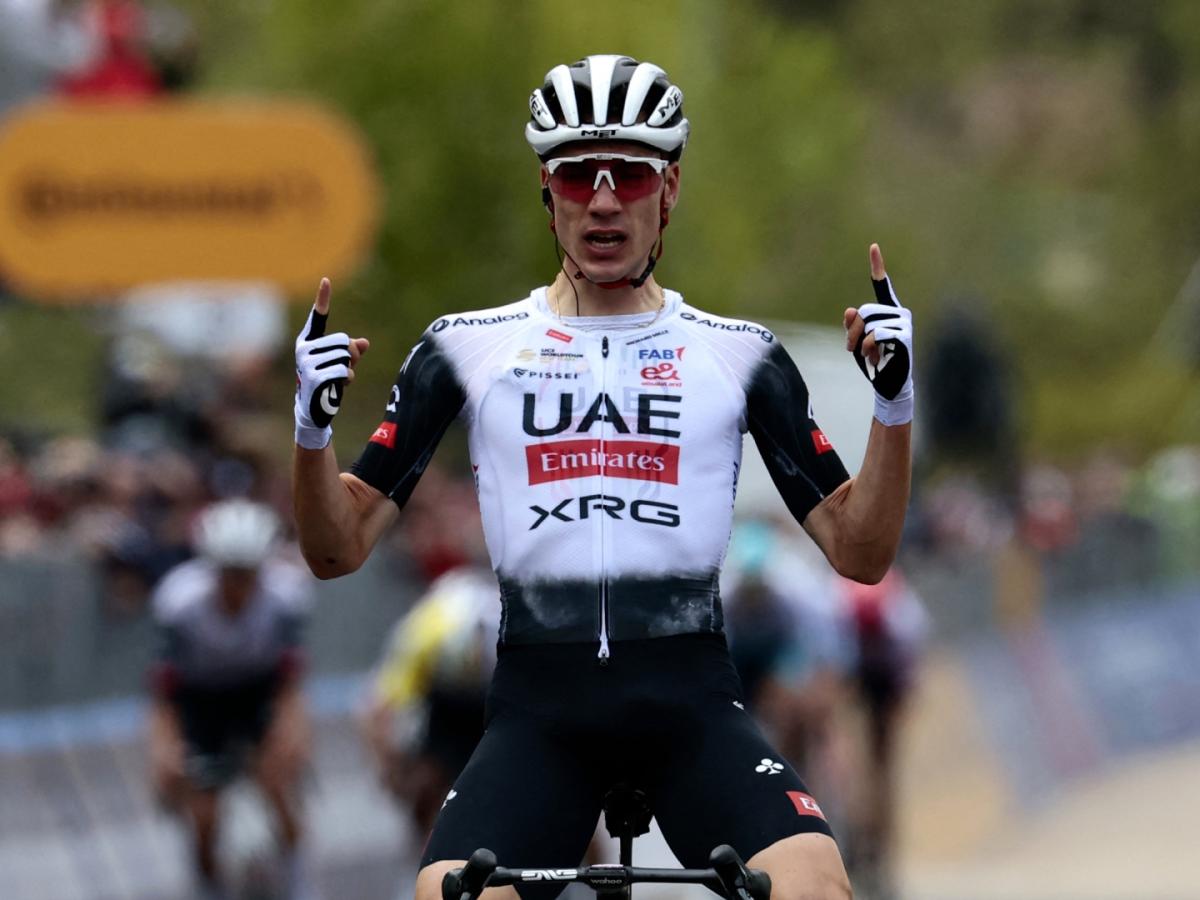 Giro de Italia: Juan Ayuso se quedó con la etapa 7