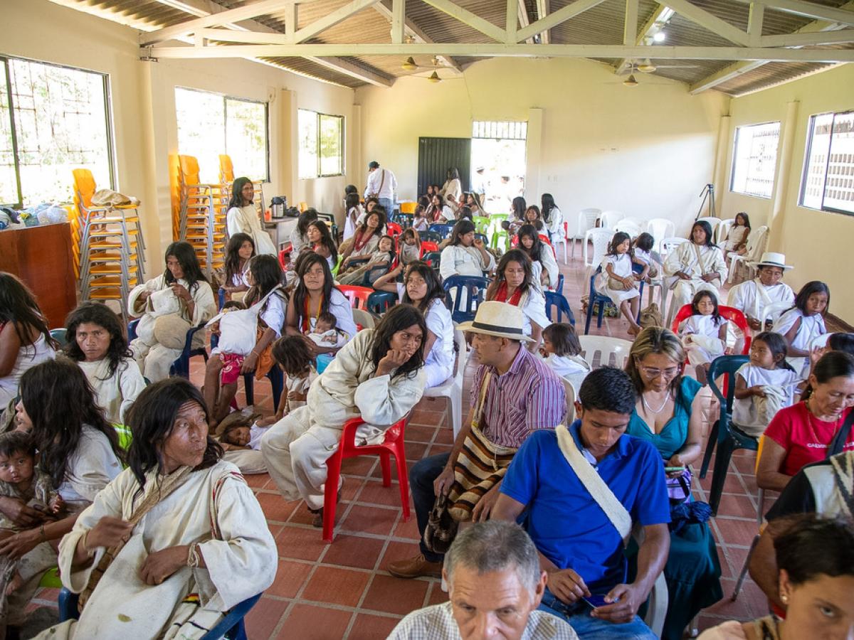 Registraduría realizó jornada de identificación a indígenas en Cesar 