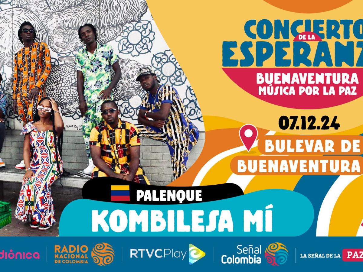 Kombilesa Mi, en el concierto de la Esperanza 