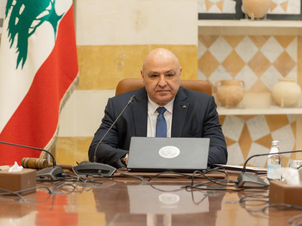 Líbano está trabajando en "un acuerdo permanente" con Israel tras el alto al fuego, afirma su presidente, Joseph Aoun