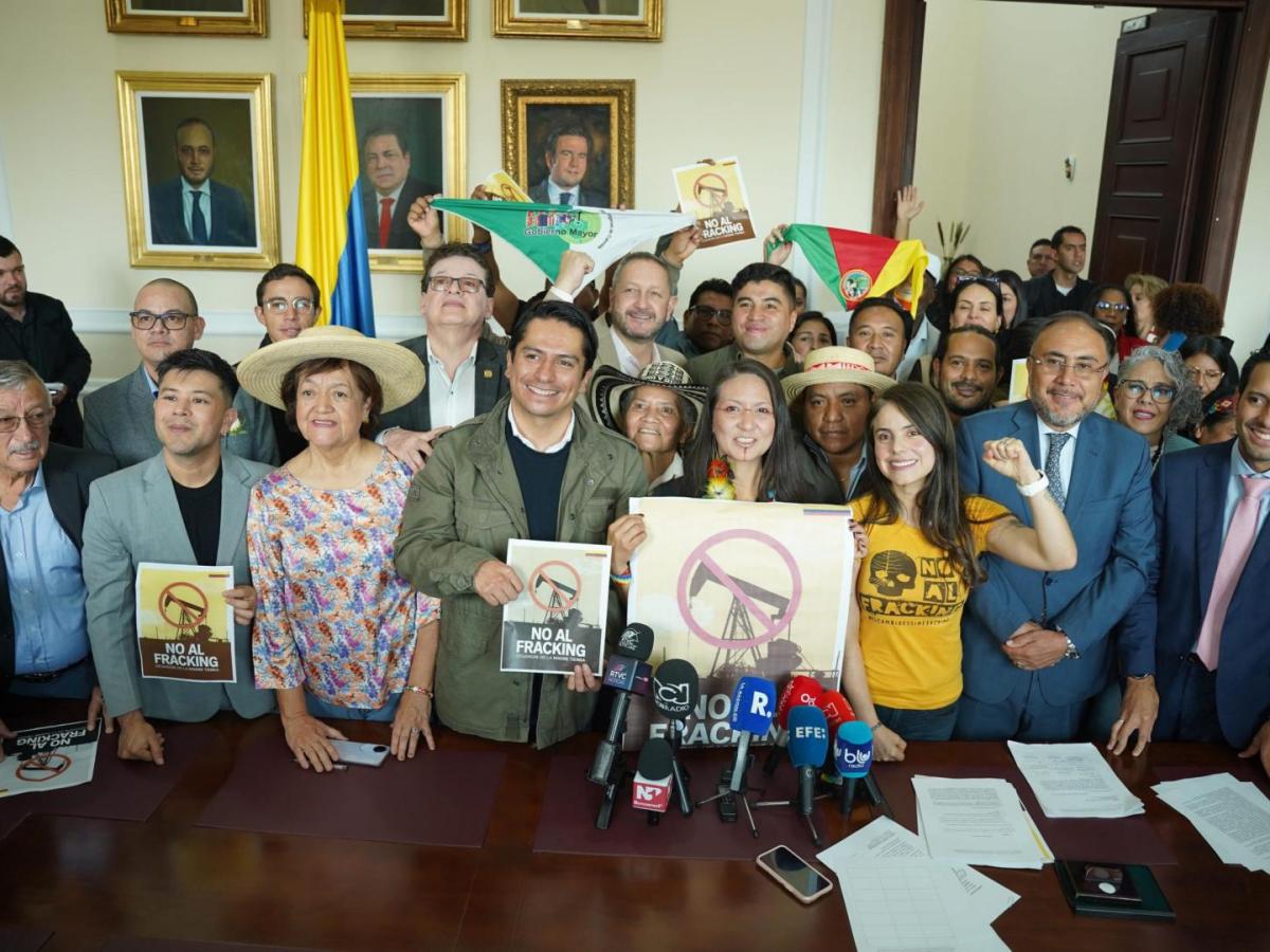 Gobierno radica proyecto antifracking mensaje urgencia
