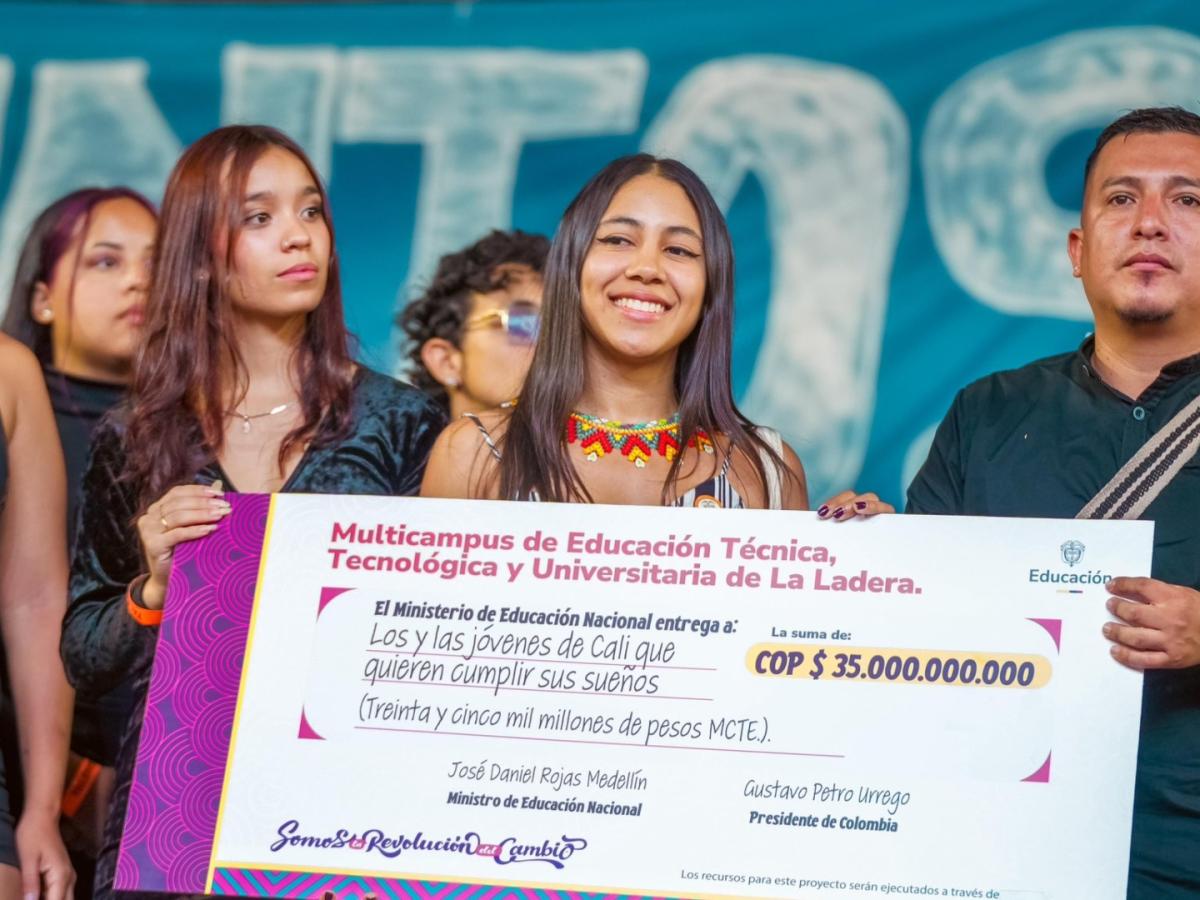 Gobierno anuncia multicampus universitario en La Ladera con 36 programas y cupos para 9.000 estudiantes