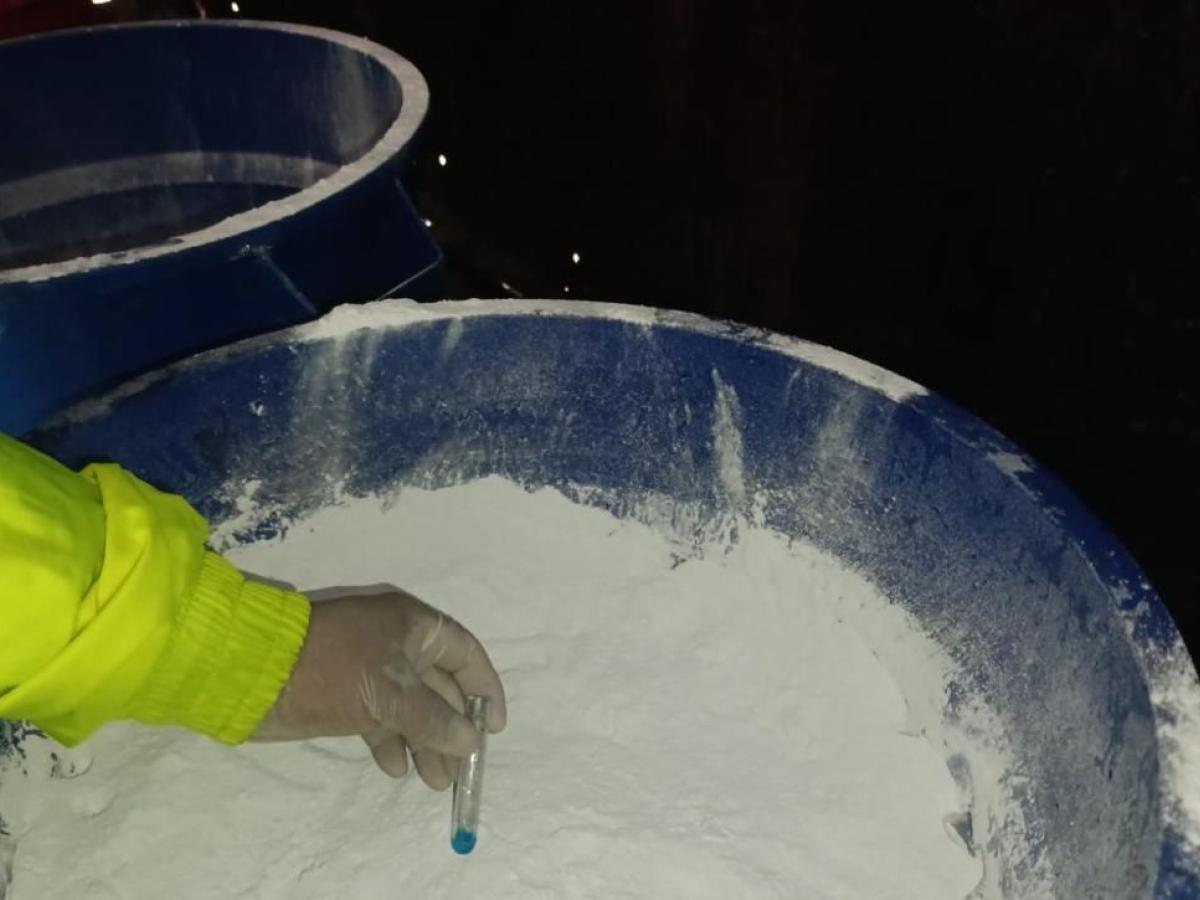 Laboratorio cocaína destruido Ricaurte Nariño