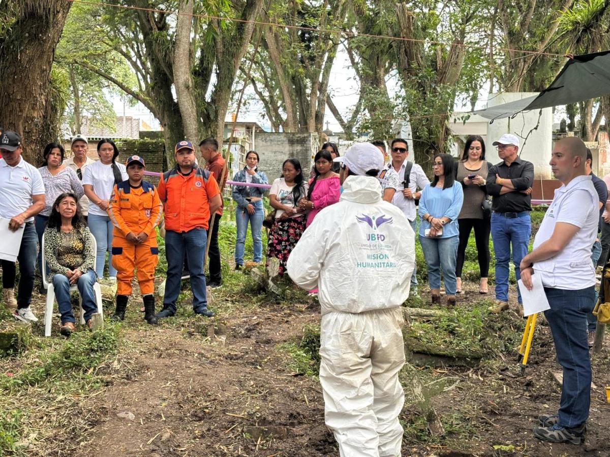 Localizan 23 cuerpos de víctimas en cementerio de Pitalito, Huila