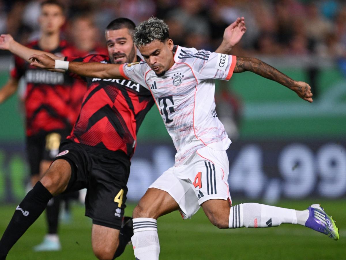 Luis Díaz se reportó con asistencia en el triunfo de Bayern Múnich por la Copa de Alemania