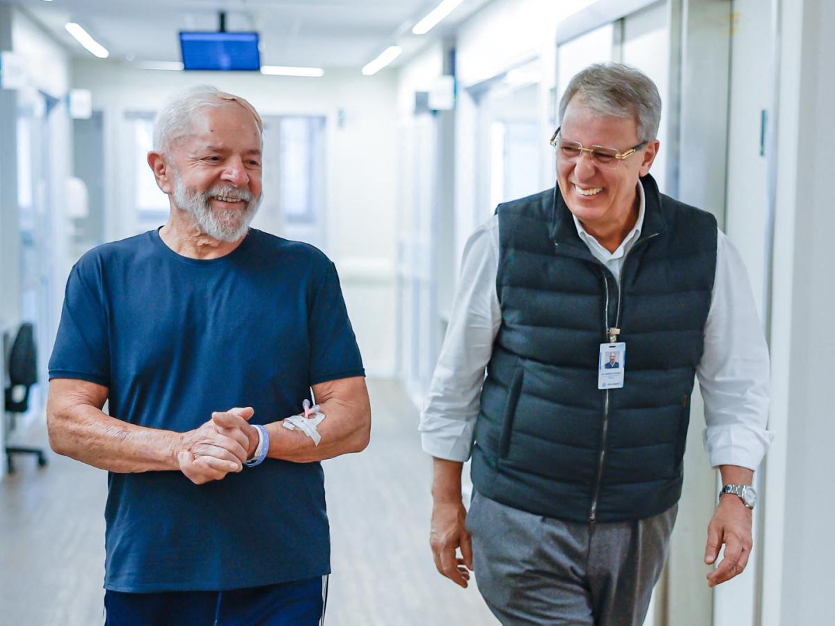 Firme y fuerte: Lula tras salir de cirugía 