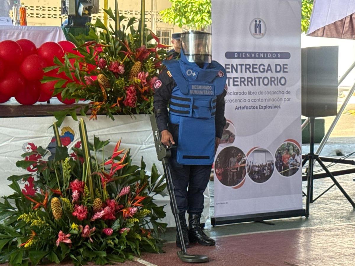 Más de 70 veredas en Caquetá fueron declaradas libres de sospecha de minas