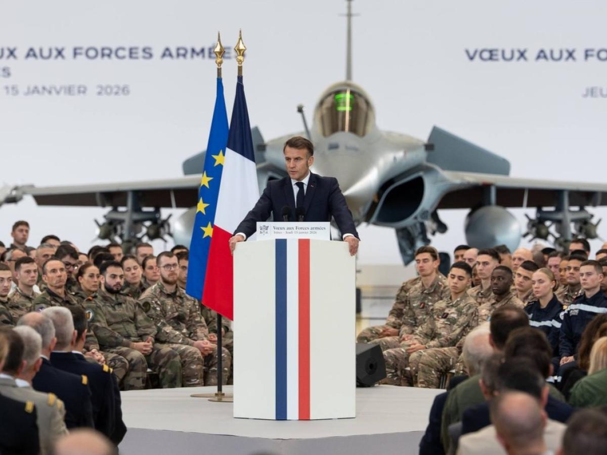 Macron anuncia misión defensiva para reabrir el estrecho de Ormuz