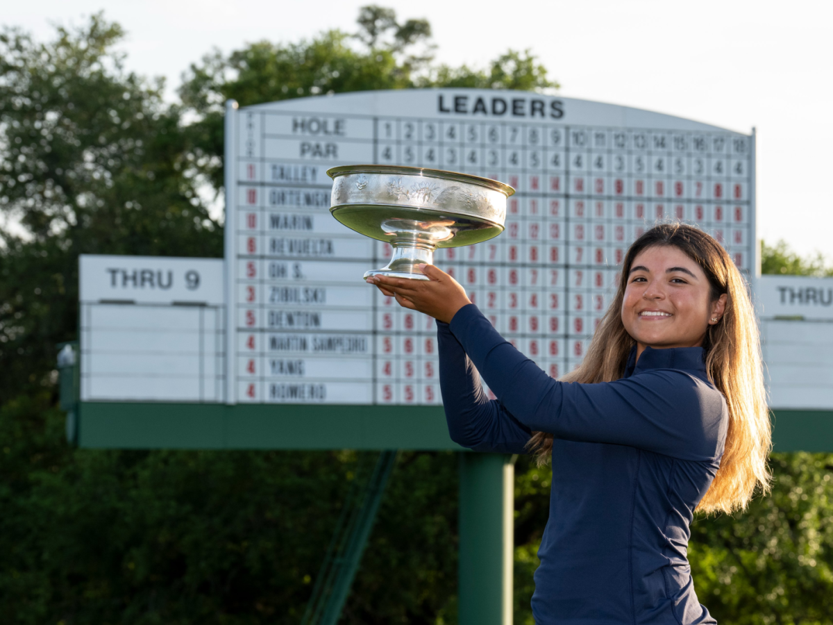 María José Marín, primera golfista colombiana en ganar el Campeonato Amateur Femenino de Augusta National