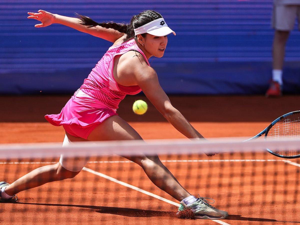 María Camila Osorio es subcampeona del Abierto de Monterrey 