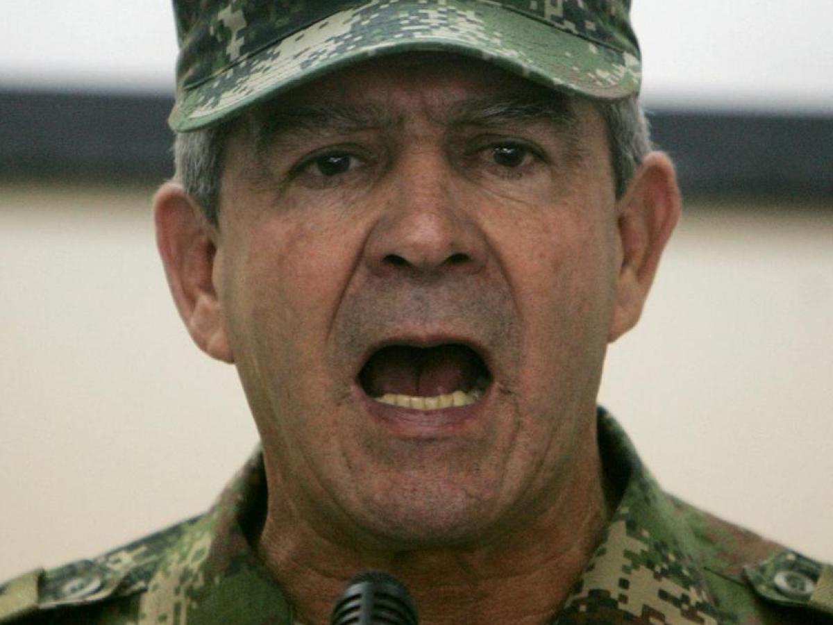 Mario Montoya, exgeneral del ejército sancionado por Estados unidos