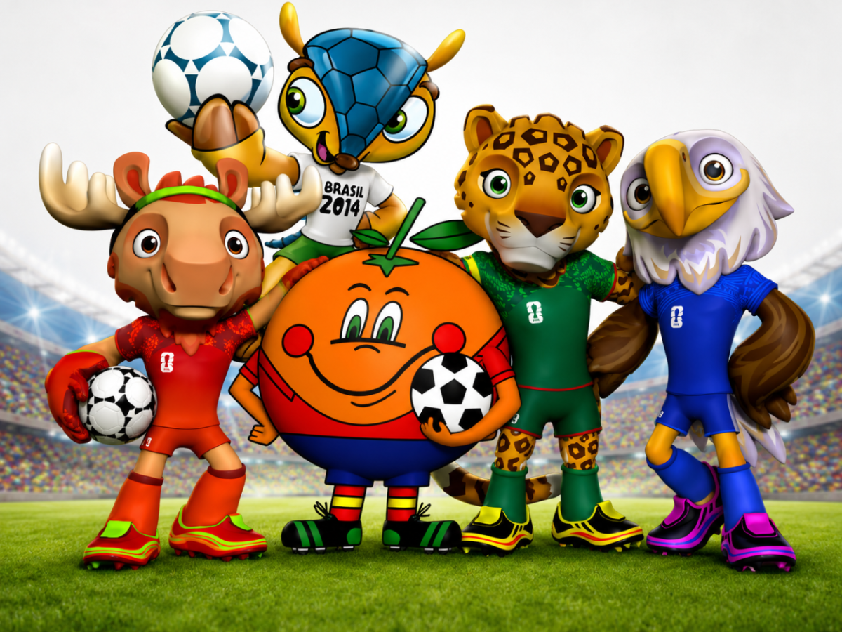 Mundial 2026 naranjito fuleco mascotas mundialistas
