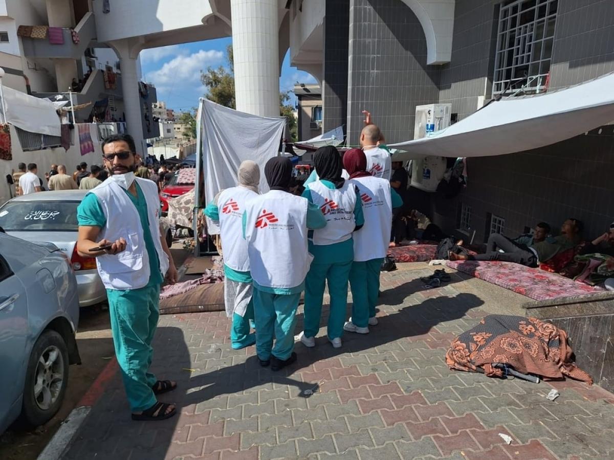 Médicos Sin Fronteras suspende labores en Gaza