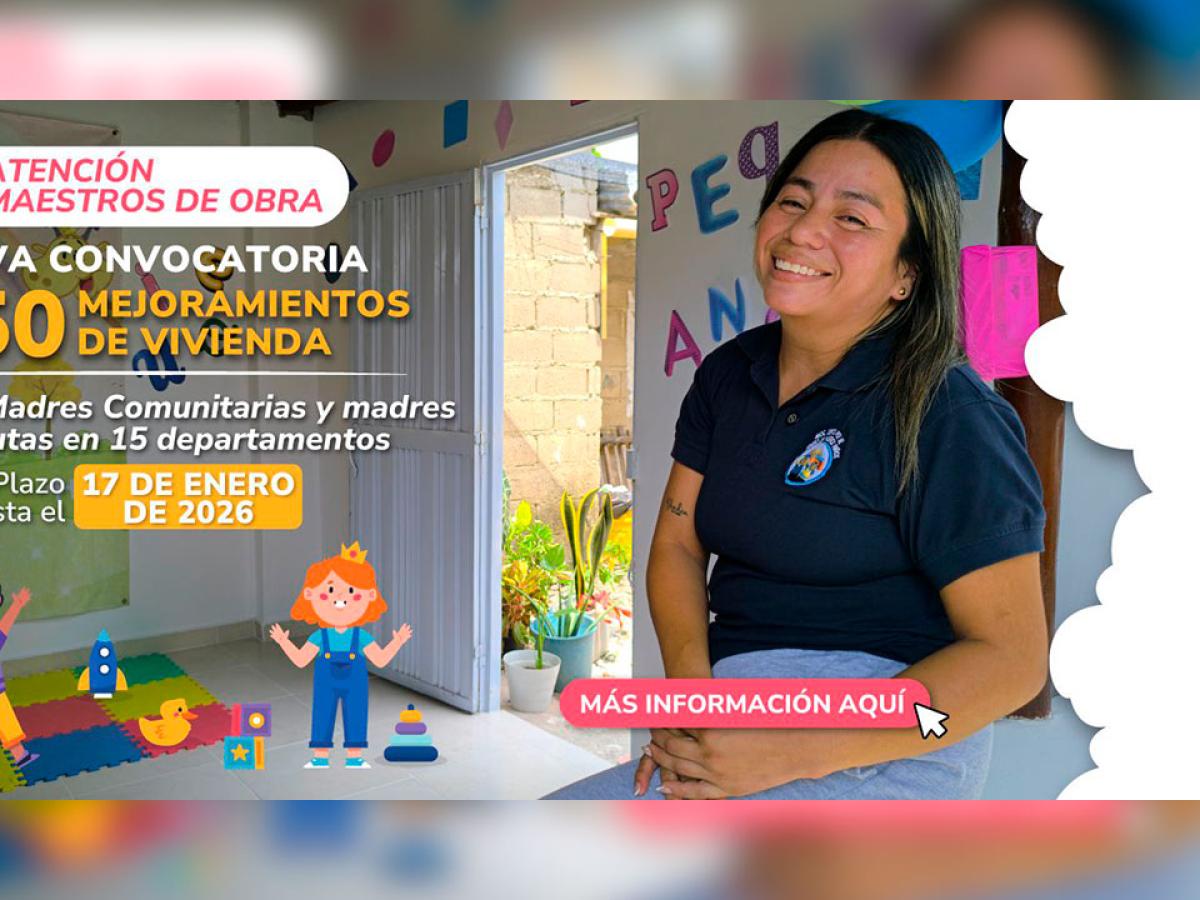 Mejoramiento de vivienda para madres comunitarias y sustitutas
