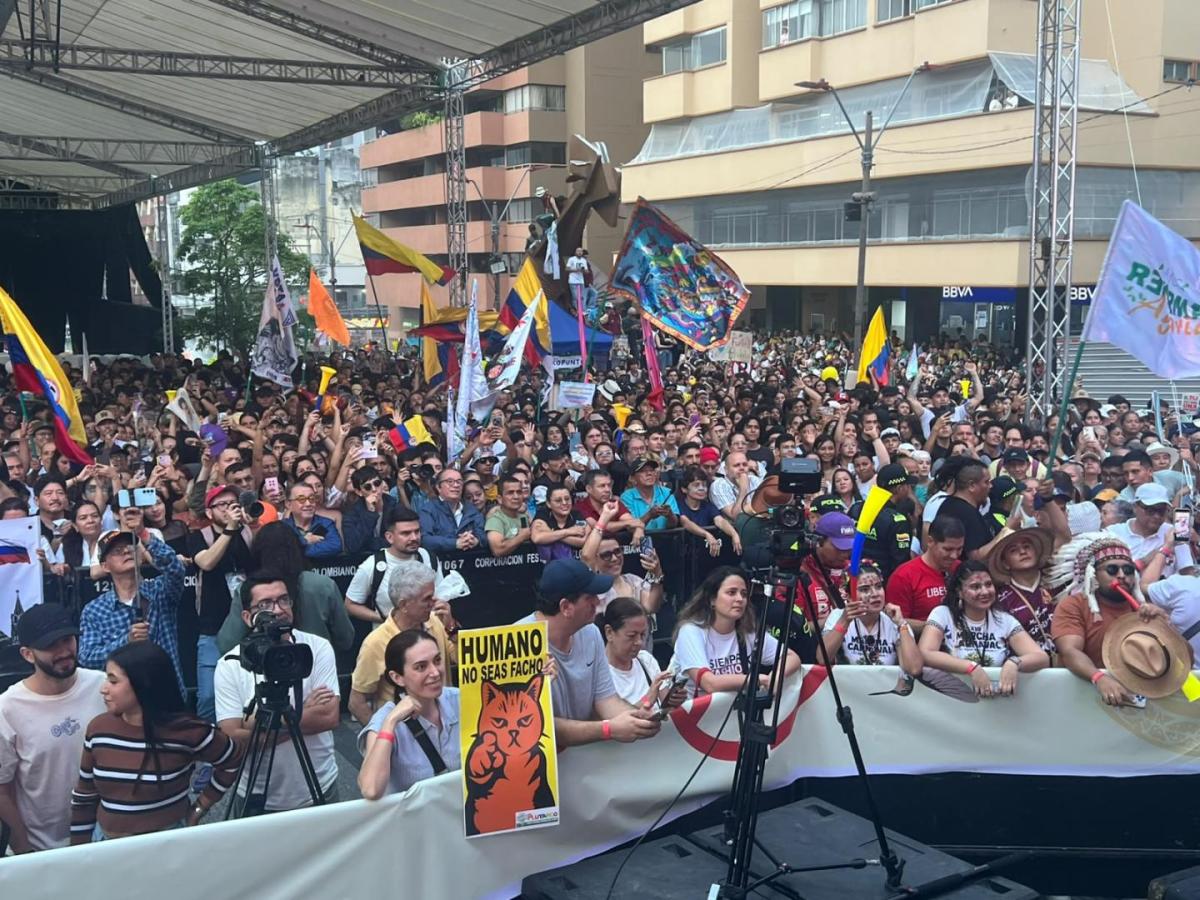 Miles de personas marcharon en Ibagué y Saldaña por la defensa del agua, la vida y los territorios