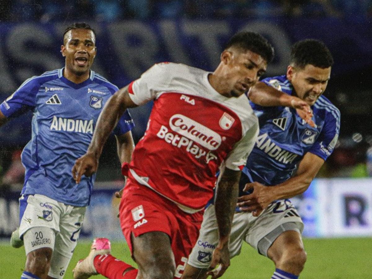 Suspenden clásicos entre Millonarios y Santa Fe por disturbios en el Movistar Arena