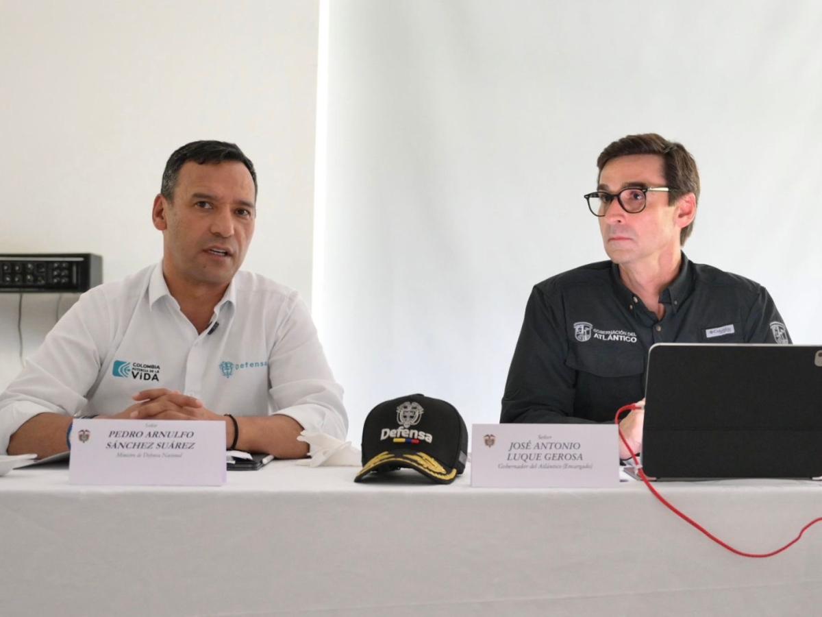 Mindefensa anuncia acciones para frenar delincuencia en Atlántico