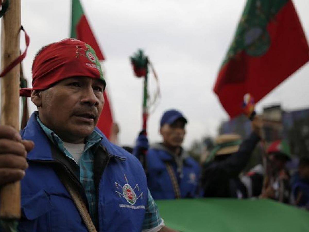 Minga indígena ingresó a Cali pese al cierre de fronteras