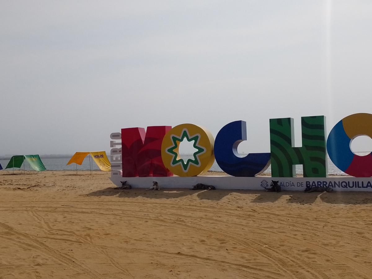 Barranquilla - Se realizan obras en la playa de Puerto Mocho