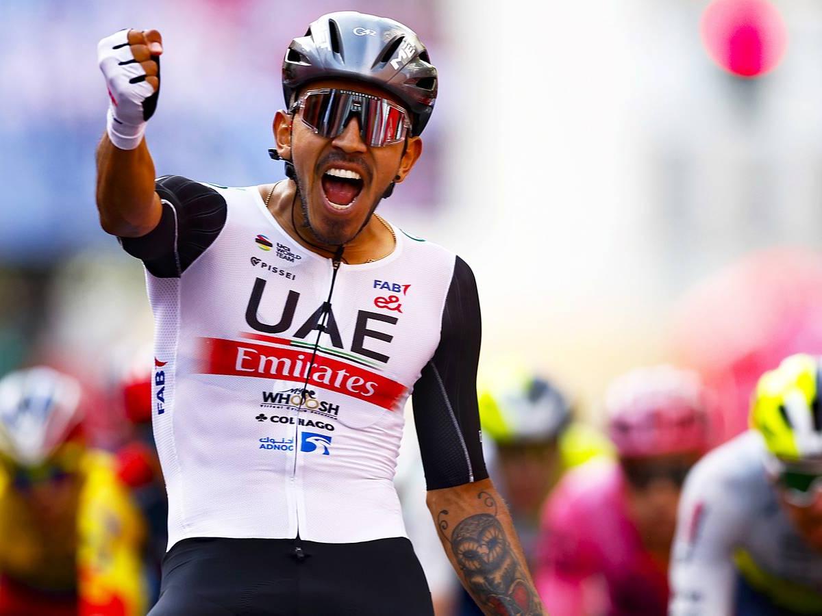 Juan Sebastián Molano, ganador etapa 12 vuelta a España 2023